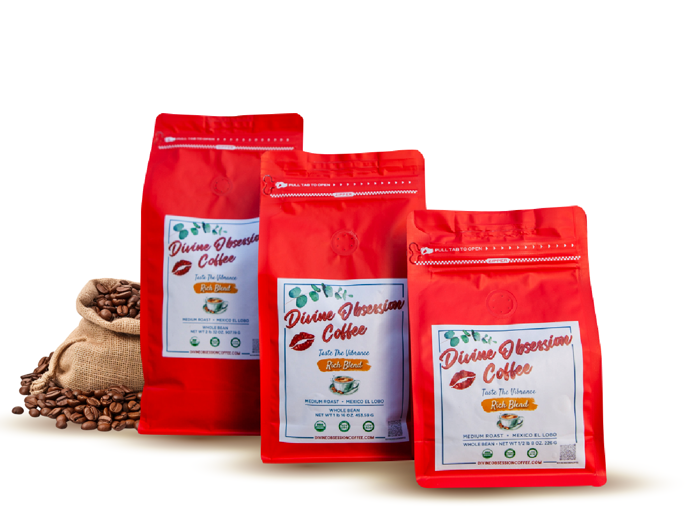 Organic Coffee Non GMO Low Acid Single Origin Mexico - Rich Blend