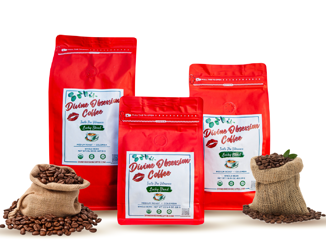 100% Organic Coffee Non GMO Low Acid Single Origin Colombia Coffee