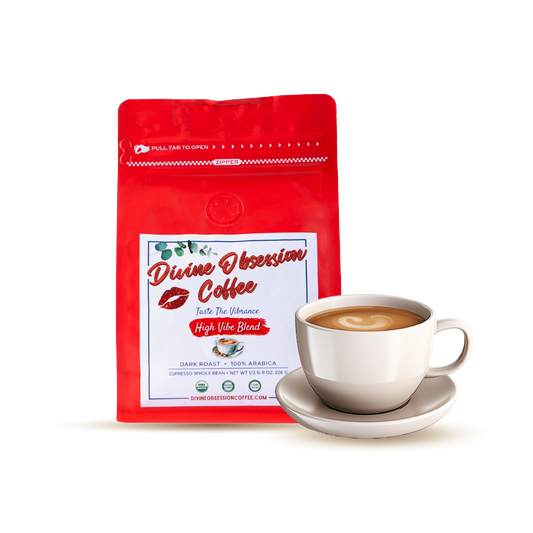 Organic Coffee Non GMO Low Acid Espresso 100% Arabica - High Vibe